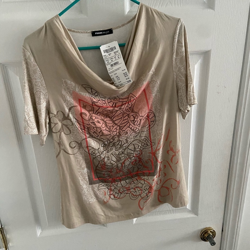 Nwt Frank Walder Shirt